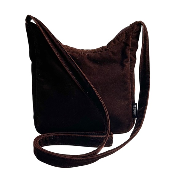 Esprit Handbags - Esprit Velvet Crossbody Day or Evening Bag